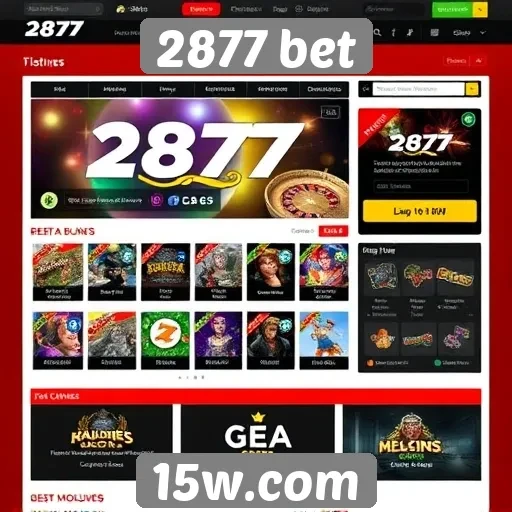 Experiência do usuário no site 2877 bet